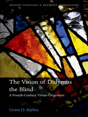 cover image of The Vision of Didymus the Blind